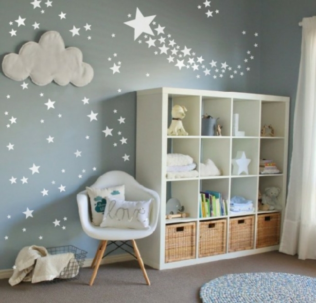 Vinilo Decorativo para Pared - Estrellas