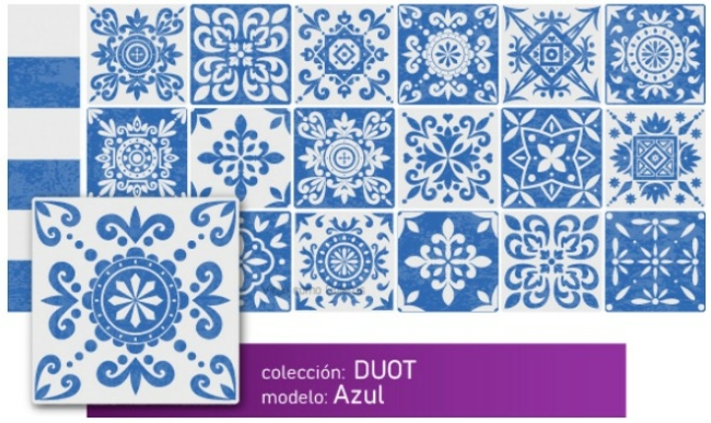 Azulejos de Vinilo Autoadhesivos - Colección DUOT - Imagen 6