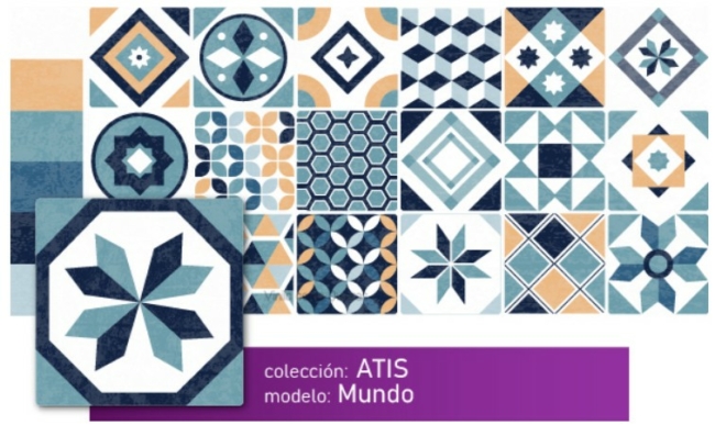 Azulejos de Vinilo Autoadhesivos - Colección ATIS - Imagen 4