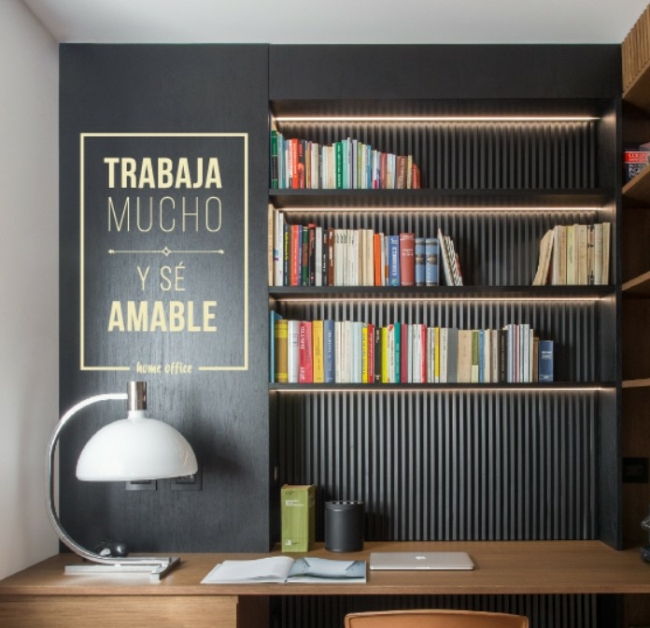 Frase Decorativa Home Office para Pared - Imagen 3